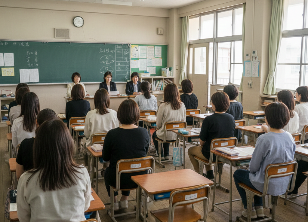 サンプル ○○小学校PTA お知らせ01