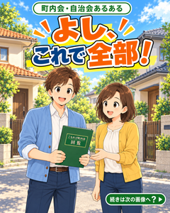 【町内会・自治会あるある #55】よし、これで全部！